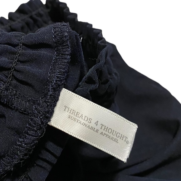 Navy blue threads 4 thought comfy loose fit pants - Picture 3 of 3